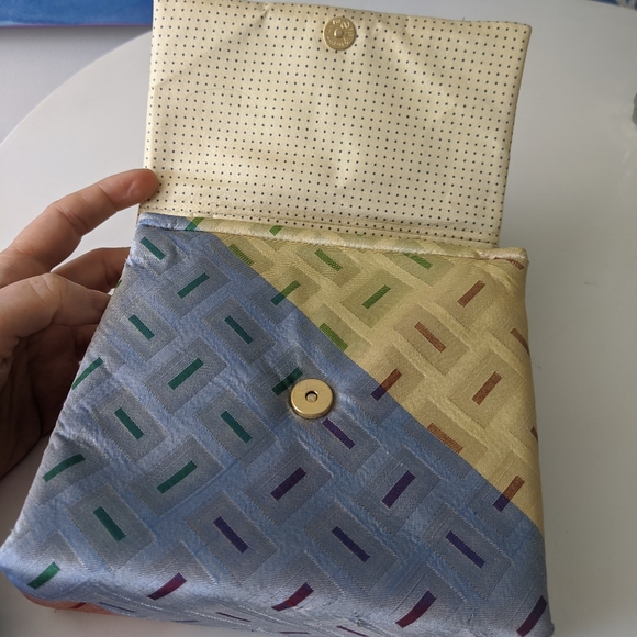 Fentio fabric handle handbag with tassel - Picture 6 of 9